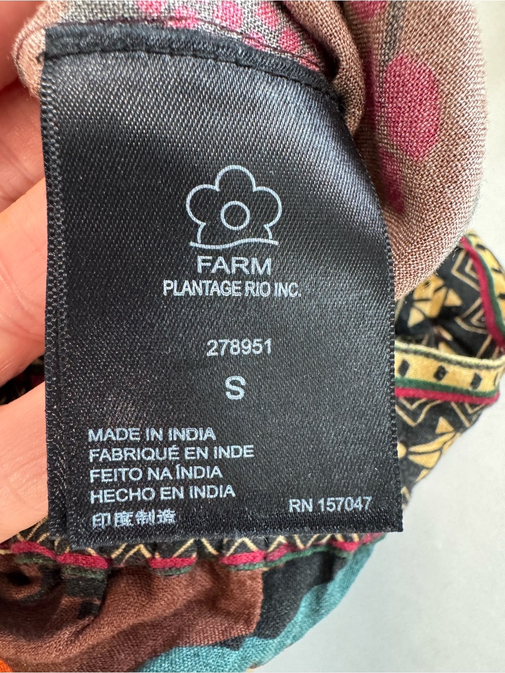 FARM Rio x Anthropologie Call of the Wild Wide Leg Pants Size Small - Picture 4 of 6
